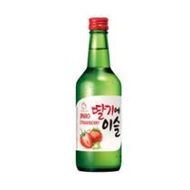 Bebida Coreana Soju Chum Churum Morango 360 Ml Jinro Plum