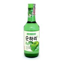 Bebida Coreana Soju Chum Churum Sabor Maça Verde 360Ml Lotte