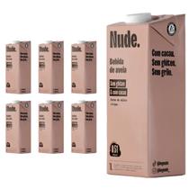 Bebida de Aveia Orgânica Nude Cacau - Kit com 6 unidades (6L)