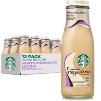 Bebida de Café Starbucks Frappuccino Mocha de Chocolate Branco Bebida de Café Starbucks Frappuccino Mocha de Chocolate Branco