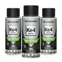 Bebida de éster de cetona KetoneAid KE4 Pro 3 frascos e 36 porções