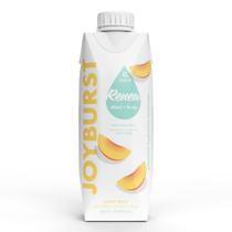 Bebida de hidratação Joyburst Refresh Peach, pacote com 18 unidades, sem açúcar