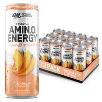 Bebida de hidratação Optimum Nutrition Amino Energy Peach 355ml