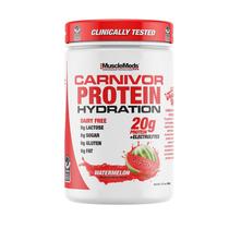 Bebida de hidratação proteica em pó MuscleMeds Carnivor 20g de melancia Bebida de hidratação proteica em pó MuscleMeds Carnivor 20g de melancia