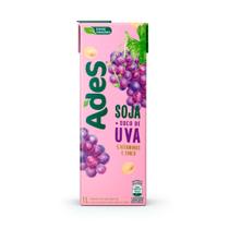 Bebida de Soja Sabor Uva Ades 1L