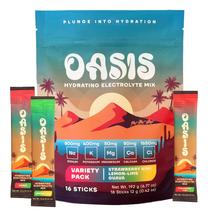Bebida eletrolítica em pó Oasis ORS Hydration 16 Sticks Bebida eletrolítica em pó Oasis ORS Hydration 16 Sticks