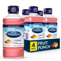 Bebida eletrolítica Pedialyte Fruit Punch 1L para crianças e adultos