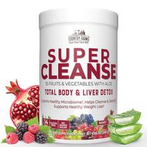 Bebida em pó Country Farms Super Cleanse 250g 14 porções