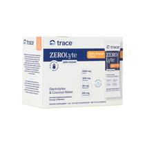 Bebida em pó Trace Minerals ZeroLyte Salty Orange 30 pacotes