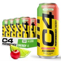 Bebida Energética C4 Original Sem Açúcar Cherry Limeade 473 ml x12