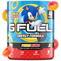 Bebida energética em pó G Fuel Sonic Pre Workout 280 ml de pêssego
