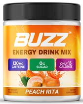 Bebida energética em pó Morning Buzz 30 porções de Peach Rita