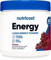 Bebida energética em pó Nutricost Grape Flavor 60 porções