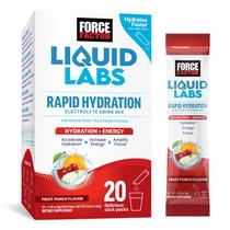Bebida energética Force Factor Liquid Labs Fruit Punch Flavor