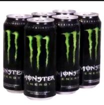 Bebida energética Monster lata 473ml com 6 unidades