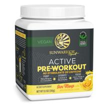 Bebida energética pré-treino Sunwarrior Active Yuzu Mango 30 Serv