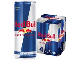 Bebida Energética Red Bull Energy Drink 250ml - 4 Unidades