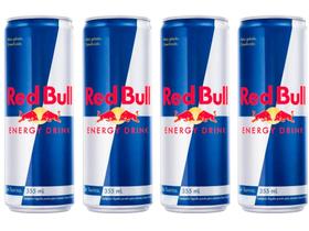 Bebida Energética Red Bull Energy Drink 355ml - 4 Unidades Bebida Energética Red Bull Energy Drink 355ml - 4 Unidades