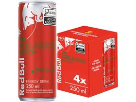 Bebida Energética Red Bull Melancia - 250ml 4 Unidades