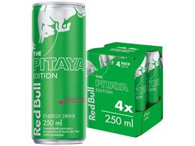 Bebida Energética Red Bull Pitaya - 250ml 4 Unidades