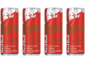 Bebida Energética Red Bull Summer Edition Melancia - 250ml 4 Unidades