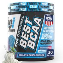 Bebida esportiva BPI Sports BEST BCAA Blue Raspberry 30 porções