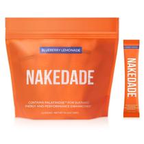 Bebida esportiva em pó Nakedade Blueberry Lemonade 16 palitos Bebida esportiva em pó Nakedade Blueberry Lemonade 16 palitos
