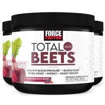 Bebida Force Factor Total Beets, mistura superalimento em pó com nitratos para apoiar a circulação, óxido nítrico, energia, resistência e resistência, suplemento cardiovascular para saúde cardíaca, 90 porções, pacote com 3 Bebida Force Factor Total Beets, mistura superalimento em pó com nitratos para apoiar a circulação, óxido nítrico, energia, resistência e resistência, suplemento cardiovascular para saúde cardíaca, 90 porções, pacote com 3