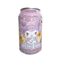 Bebida Gaseificada Sabor Tangerina e Maracujá Kuromi 330ml Amandier