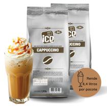 Bebida gelada: 2 ice cappuccino fmb