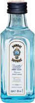 Bebida gin bombay sapphire mini miniatura 50ml