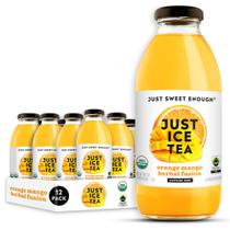 Bebida Just Ice Tea Fusion Herbal de Chá Gelado Laranja e Manga 473 ml Bebida Just Ice Tea Fusion Herbal de Chá Gelado Laranja e Manga 473 ml