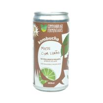 Bebida Kombucha de Mate com Limão Companhia dos Fermentados 269ml