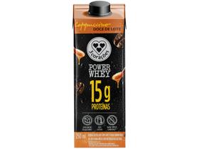 Bebida Láctea 3 Corações Power Whey com 15g de Proteína Cappuccino Doce de Leite 250ml