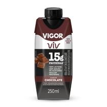 Bebida Láctea Chocolate S/Lactose Vigor Viv Caixa 250ml