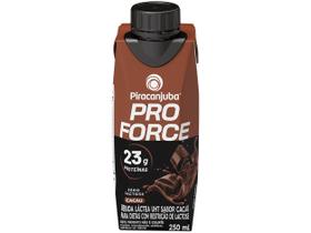 Bebida Láctea com 23g de Proteína Piracanjuba ProForce Cacau Zero Lactose 250ml