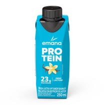 Bebida Láctea Emana Protein Sabor Baunilha com 23g de Proteínas 250ml - Vencimento 26/02/2025