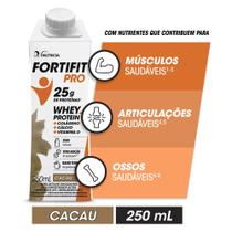 Bebida Láctea Fortifit Pro Cacau Zero Açúcar 250mL