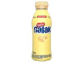 Bebida Láctea Galak Fast Original Chocolate Branco - 270ml - Nestlé