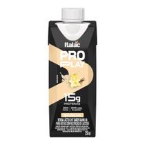 Bebida Láctea Italac Proplay Baunilha 15g de Proteínas 250ml - Embalagem com 12 Unidades