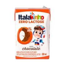 Bebida Láctea Italakinho UHT Chocolate 200ml - Embalagem com 24 Unidades Bebida Láctea Italakinho UHT Chocolate 200ml - Embalagem com 24 Unidades