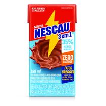 Bebida Láctea Nescau Zero Lactose Sabor Chocolate 180ml