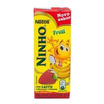 Bebida Láctea Ninho Fruti Morango e Banana - Integral 200ml