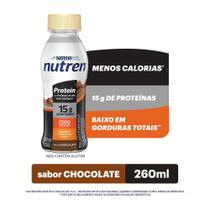 Bebida Láctea Nutren Protein 15g de Proteínas Chocolate 260ml Zero Bebida Láctea Nutren Protein 15g de Proteínas Chocolate 260ml Zero