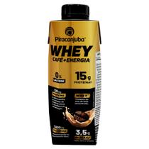 Bebida Láctea Piracanjuba Whey Zero Lactose com 15g de Proteína Café + Energia 250ml Bebida Láctea Piracanjuba Whey Zero Lactose com 15g de Proteína Café + Energia 250ml