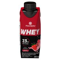 Bebida Láctea Piracanjuba Whey Zero Lactose com 23g de Proteína Sabor Frutas Vermelhas 250ml Bebida Láctea Piracanjuba Whey Zero Lactose com 23g de Proteína Sabor Frutas Vermelhas 250ml