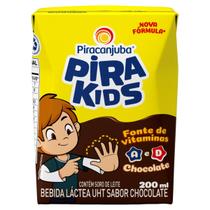 Bebida Láctea Pirakids Sabor Chocolate Piracanjuba 200ml