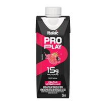 Bebida Láctea Pro Play 15g Frutas Vermelhas Italac 250ml