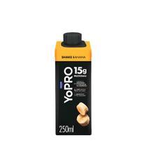 Bebida Láctea UHT Banana 15g de proteínas YoPRO 250ml Bebida Láctea UHT Banana 15g de proteínas YoPRO 250ml