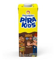 Bebida Láctea Uht Chocolate Pirakids Caixa 1l - Piracanjuba